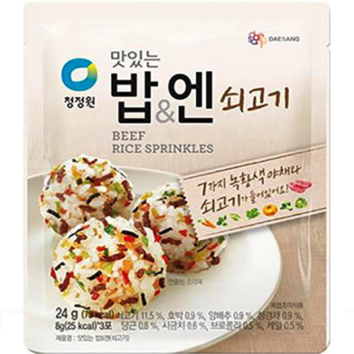 청정원)맛있는밥&amp;쇠고기 24g